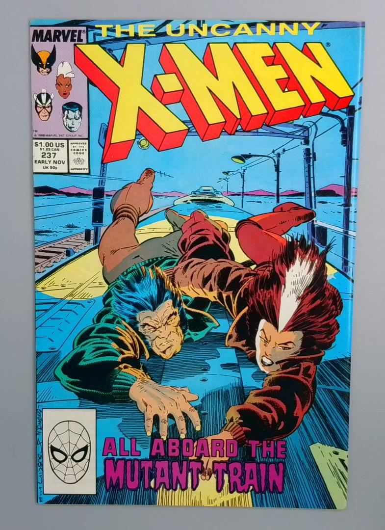 Uncanny X-Men #237, Marvel Comics, 1988 JR1