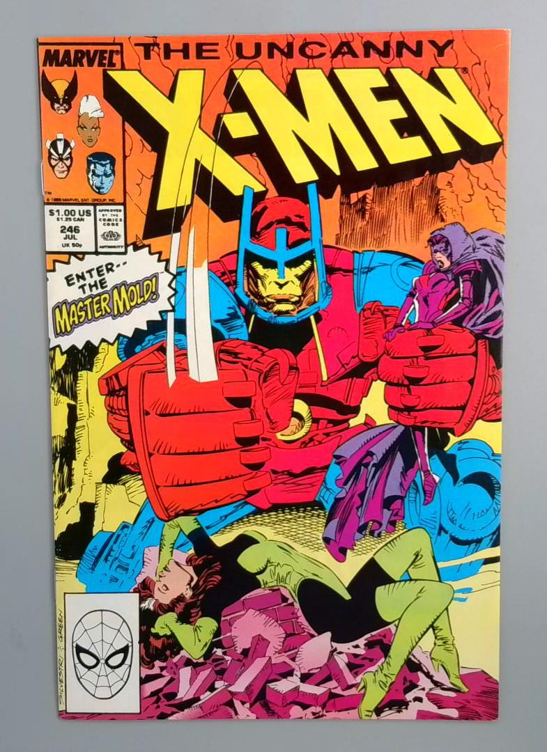 Uncanny X-Men #246, NM Marvel Comics, 1989 JR1