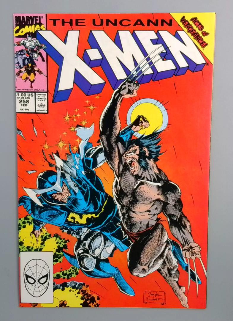 Uncanny X-Men #258, VF/NM Psylocke Marvel Comics, 1989 JR1