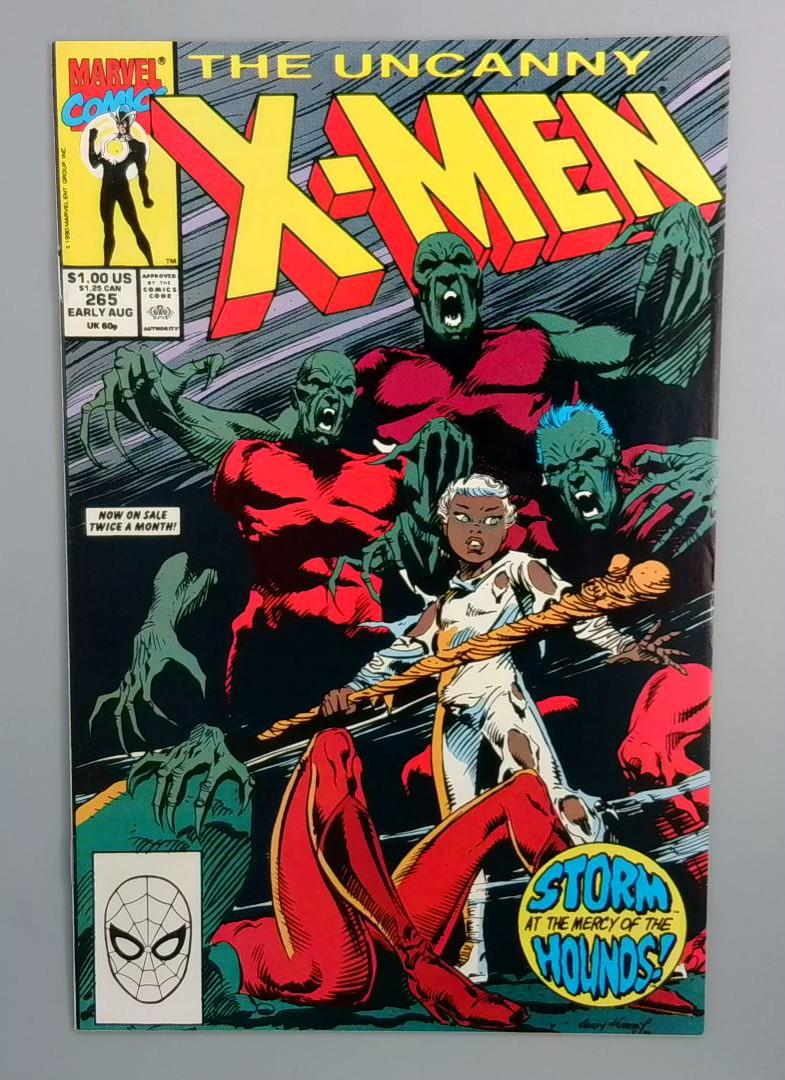 Uncanny X-Men #265, NM- Marvel Comics, 1990 JR1