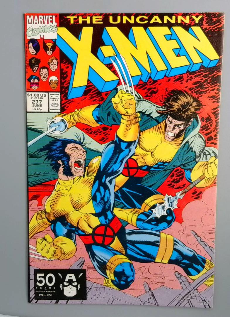 Uncanny X-Men #277, NM Marvel Comics, 1991 JR1