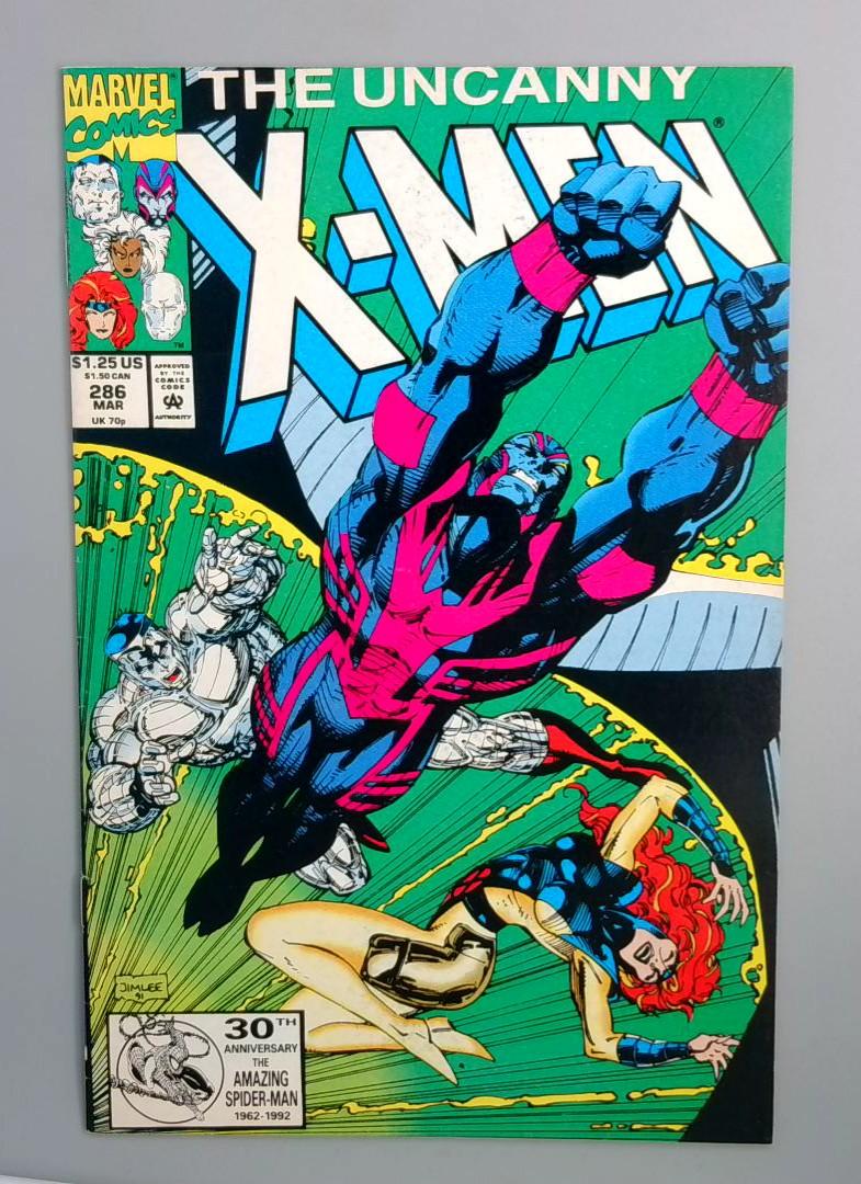 Uncanny X-Men #286, VF Marvel Comics, 1992 JR1