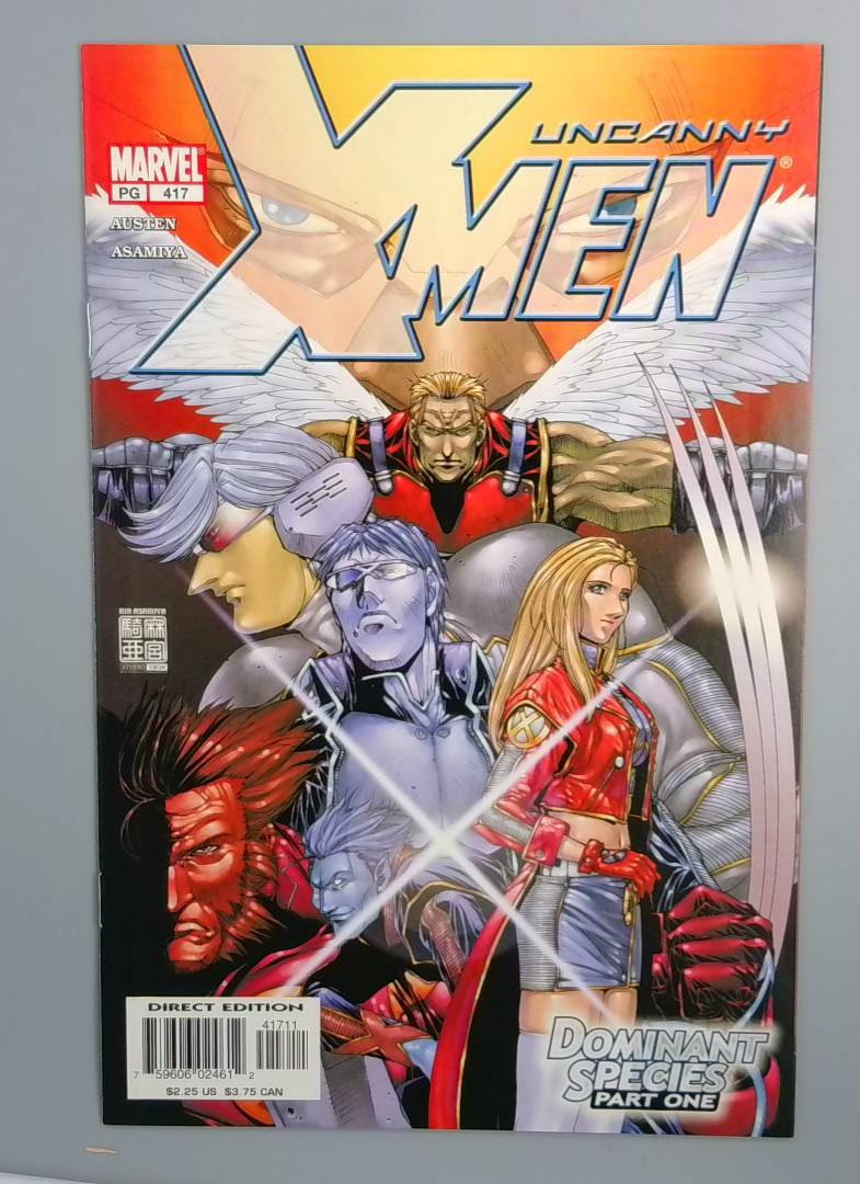 Uncanny X-Men #417, Dominant Species Part One, Marvel, 2003