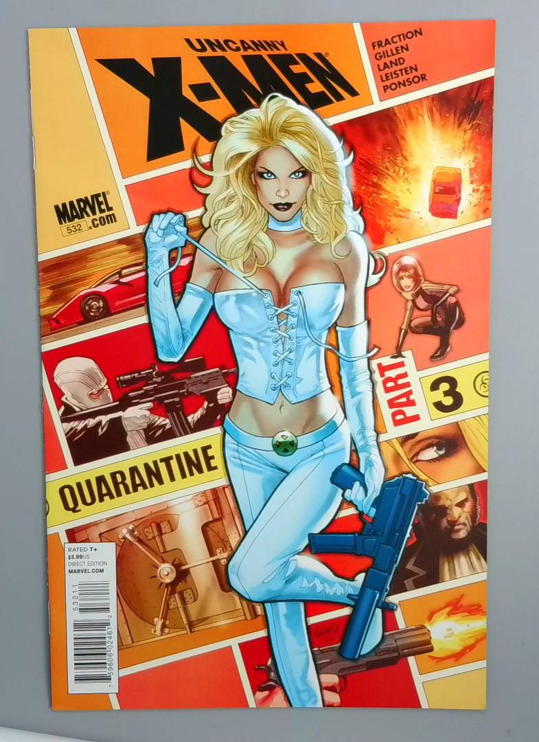 Uncanny X-Men #532, NM- Emma Frost Cover Marvel Comics, 2011 JR1