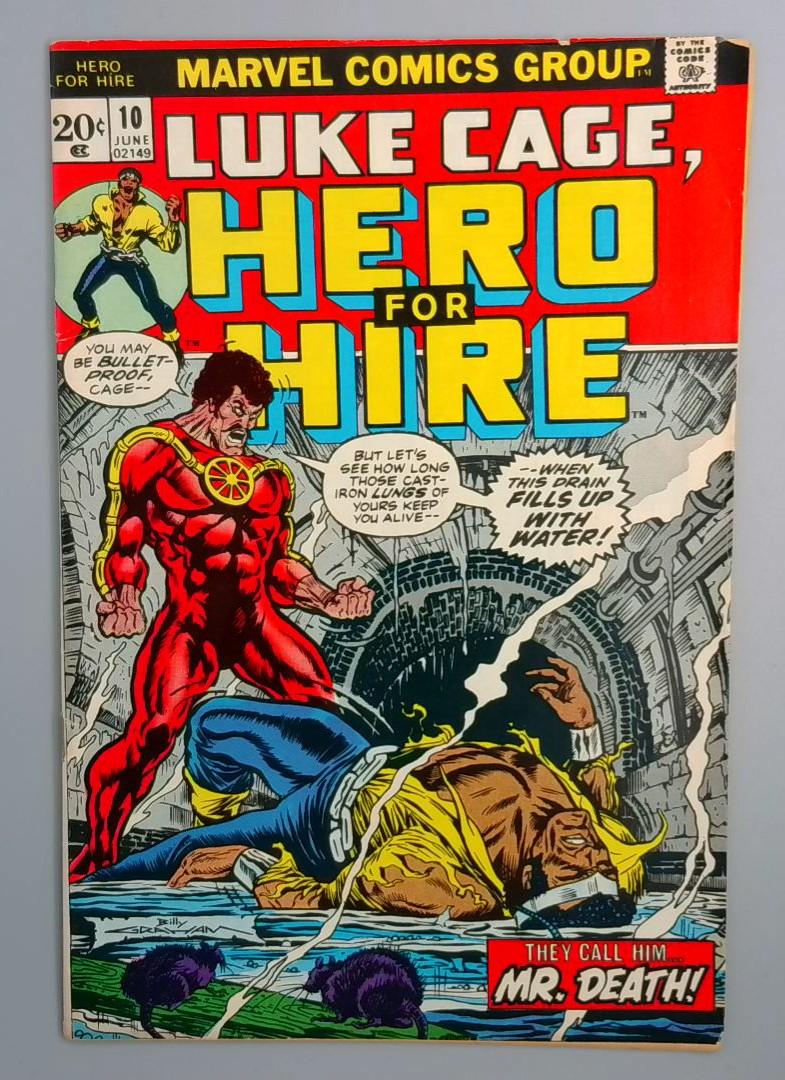 Hero for Hire #10, FN Marvel Comics, 1973 JR1