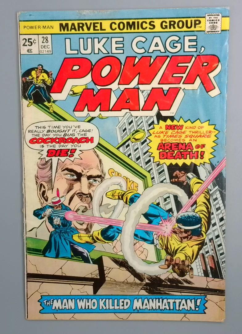 Power Man #28, Luke Cage, Marvel Comics Group, 1976 JR1