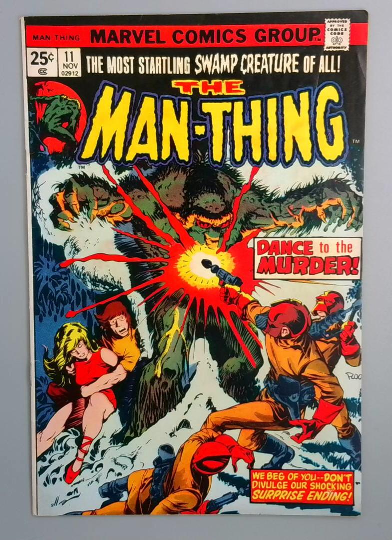 Man-Thing #11, Marvel Comics Group, 1975 JR1