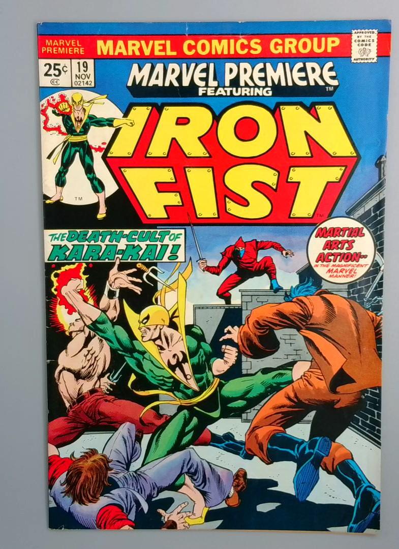 Marvel Premiere #19, VG+ 1st Colleen Wing, Marvel Comics, 1975 JR1