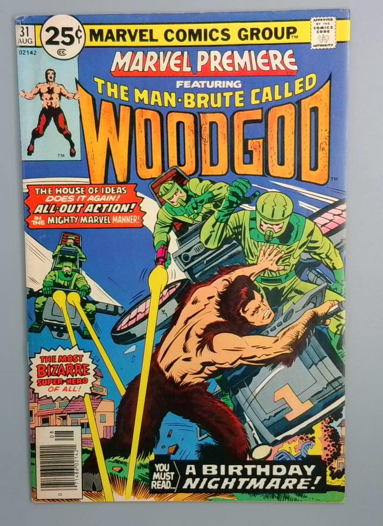 Marvel Premiere #31, FN 1st Woodgod, Marvel Comics, 1976 JR1
