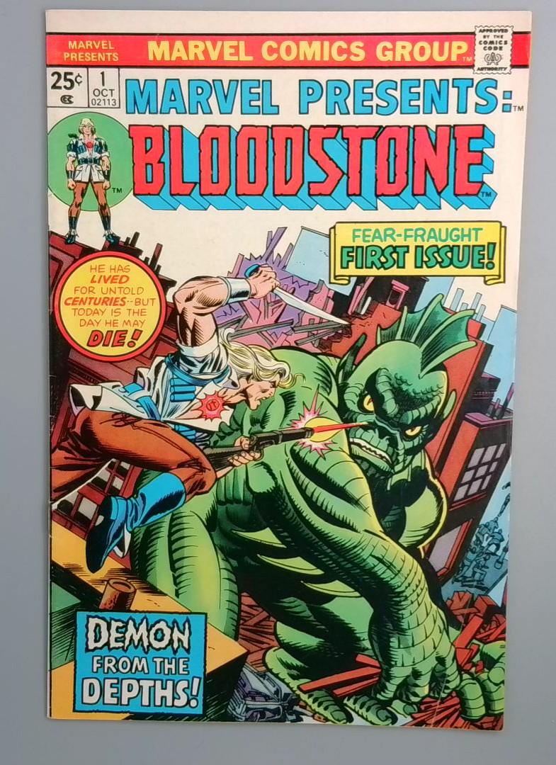 Marvel Presents: #1 1st Bloodstone Marvel Comics 1975 JR1