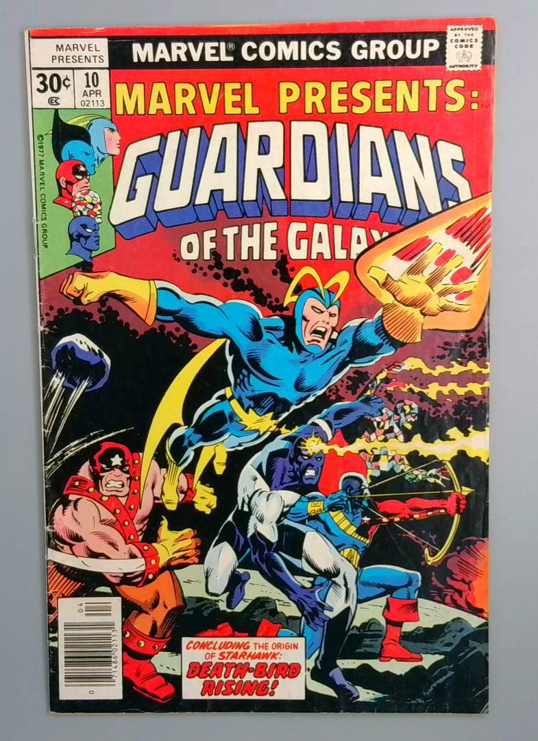 Guardians of the Galaxy #10, Marvel Comics, 1977 JR1