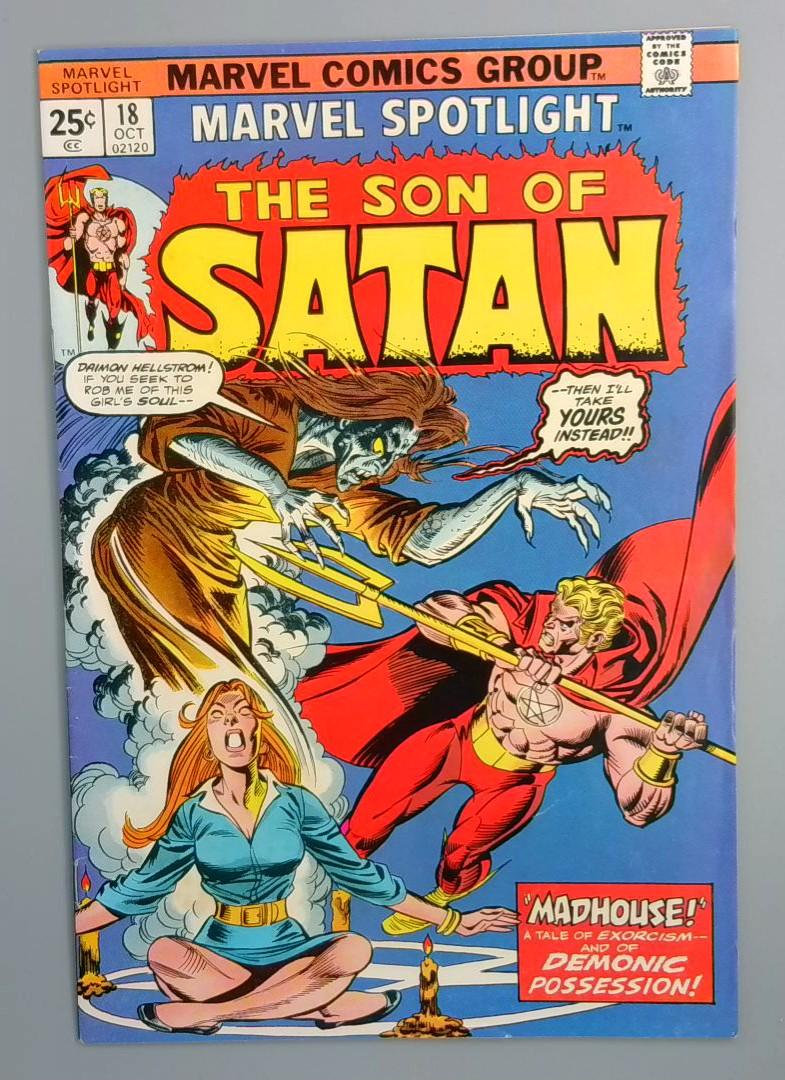 Marvel Spotlight #18, The Son of Satan, Marvel Comics 1975 JR1