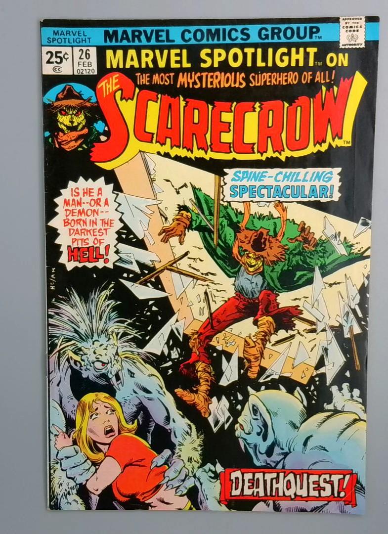 Marvel Spotlight #26, Scarecrow, Marvel Comics, 1977 JR1 Copy2