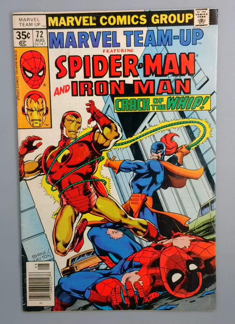 Marvel Team-Up #72, Spider-Man and Iron Man, Marvel Comics 1978 JR1