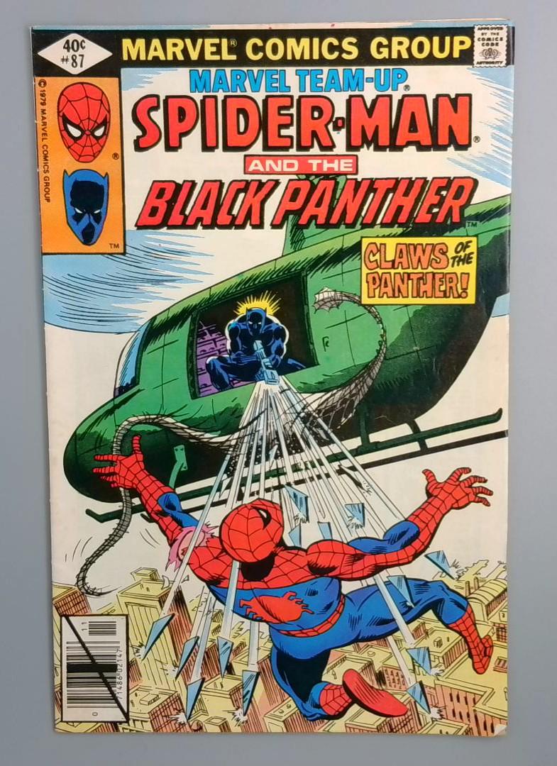 Marvel Team-Up #87, Spider-Man and Black Panther, Marvel Comics 1979 JR1