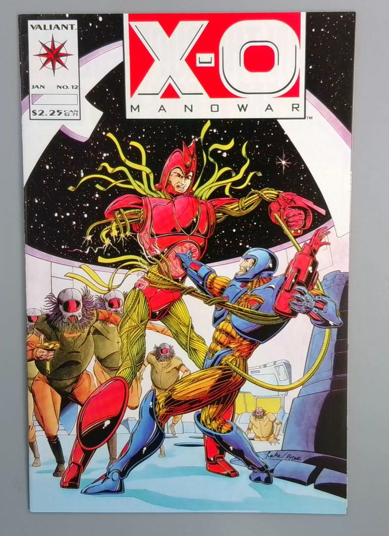 X-O Manowar #12, NM Valiant Comics 1992 JR1