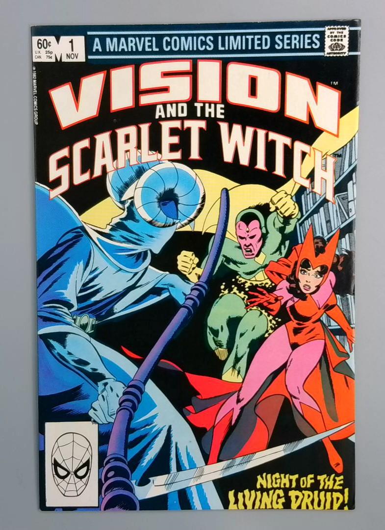 Vision and the Scarlet Witch #1, NM Marvel Comics, 1982 JR1