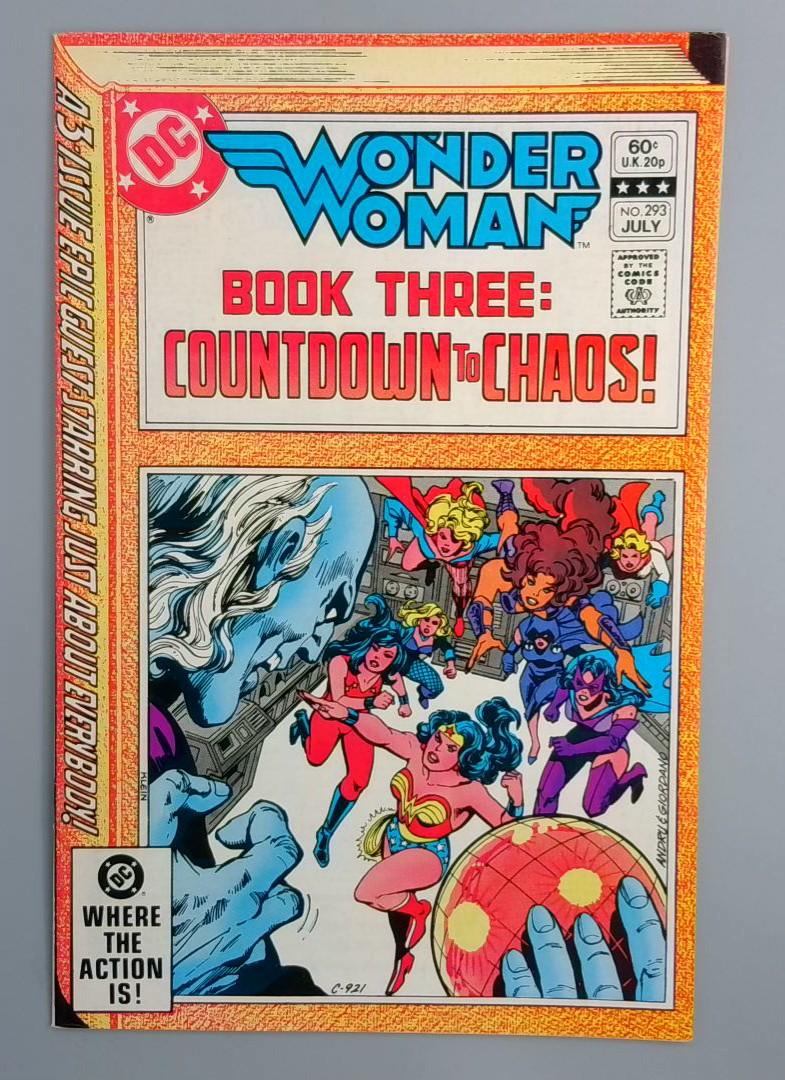 Wonder Woman #293, VF+ DC Comics 1982 JR1