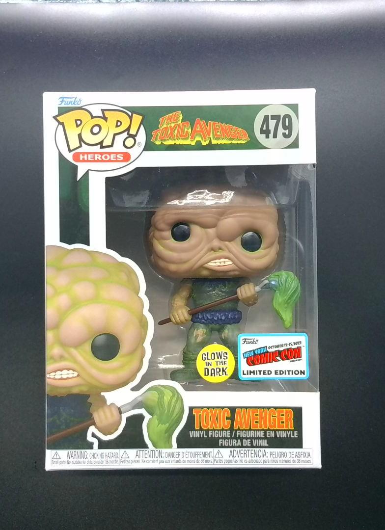 Funko Pop! Toxic Avenger #479, The Toxic Avenger, GITD NYCC LE