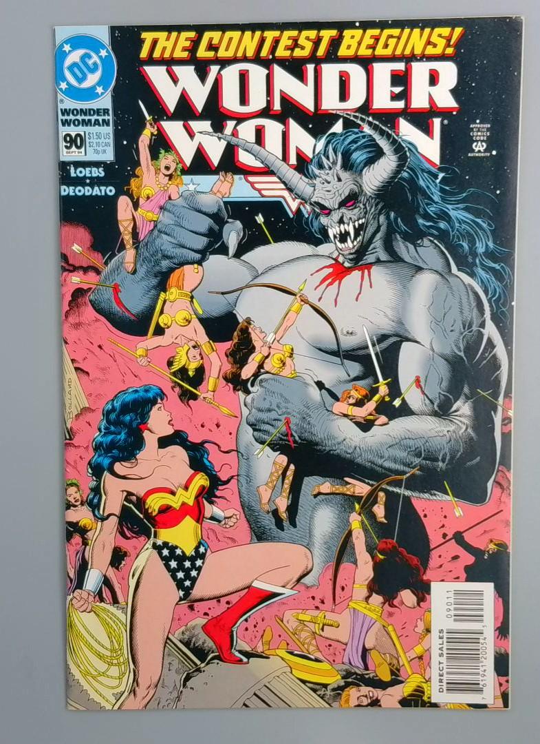 Wonder Woman #90, NM 1st Atremis DC Comics, 1994 JR1