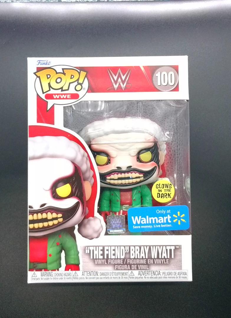 Funko Pop! "The Fiend" Bray Wyatt #100 WWE, Walmart Excl. GITD