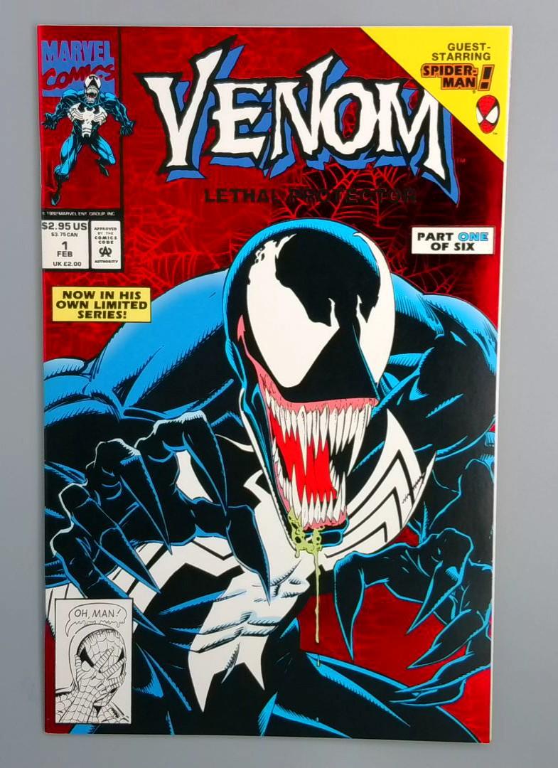 Venom: Lethal Protector #1, NM Part One of Six, Marvel Comics, 1993 JR1