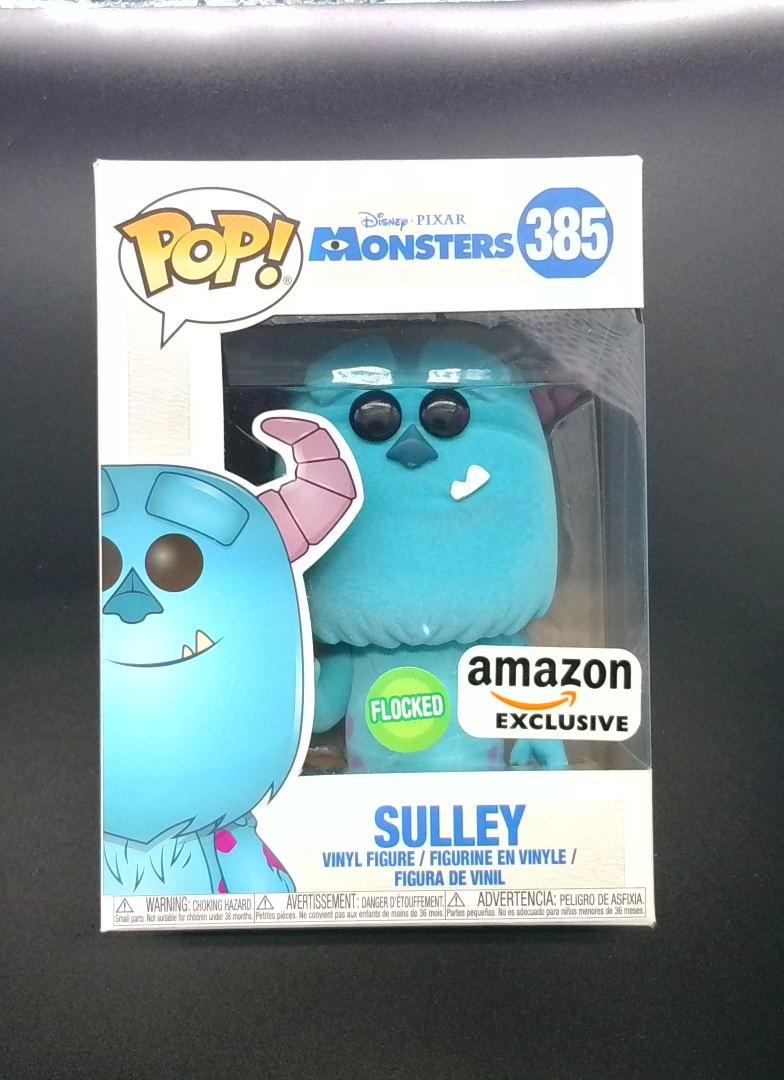 Funko Pop! Sulley #385 Monsters Inc, Amazon Excl. Flocked