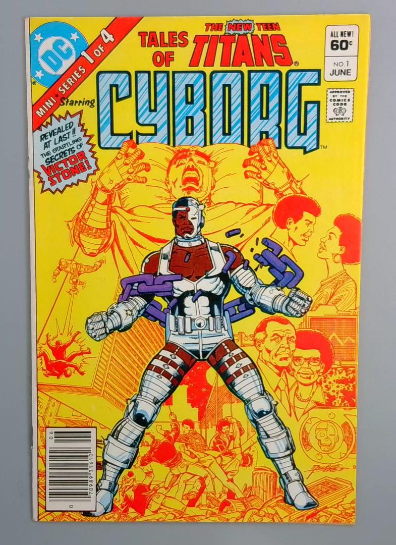 Tales of the New Teen Titans #1, Cyborg, DC Comics, June 1982 JR1