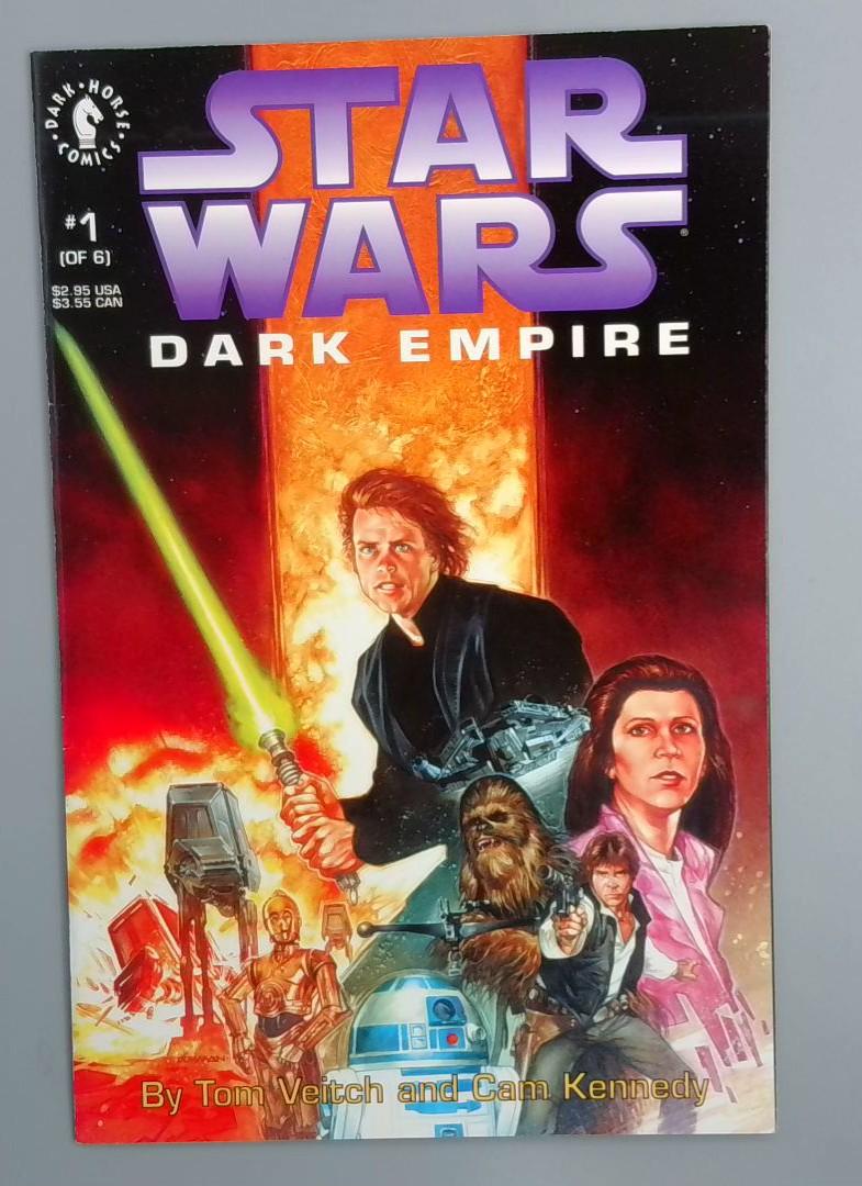 Star Wars: Dark Empire #1 (of 6), Dark Horse Comics, 1991 JR1