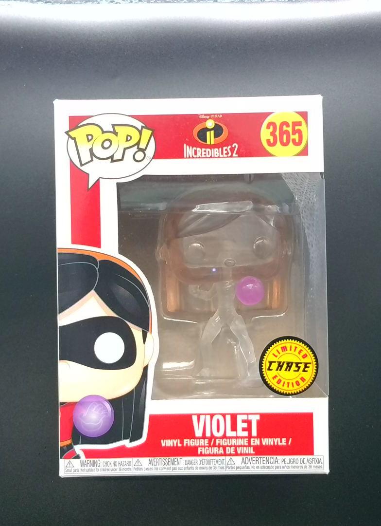 Funko Pop! Violet Clear #365, Incredibles 2, LE Chase