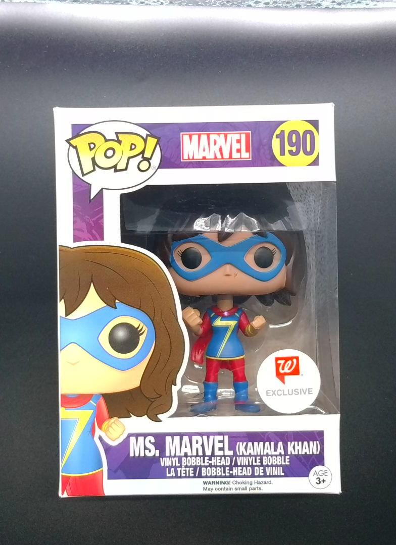 Funko Pop! Ms. Marvel (Kamala Khan) #190, Marvel, Walgreens Excl.