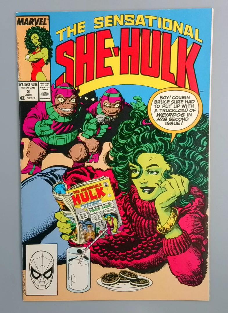 Sensational She-Hulk #2, NM- Marvel Comics, 1989 JR1