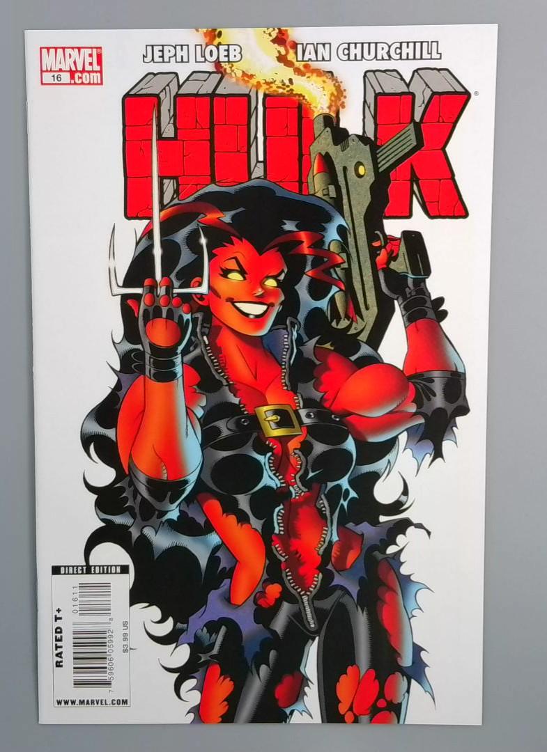 Hulk #16 NM 1st Red She-Hulk Cover, Marvel, 2009 JR1