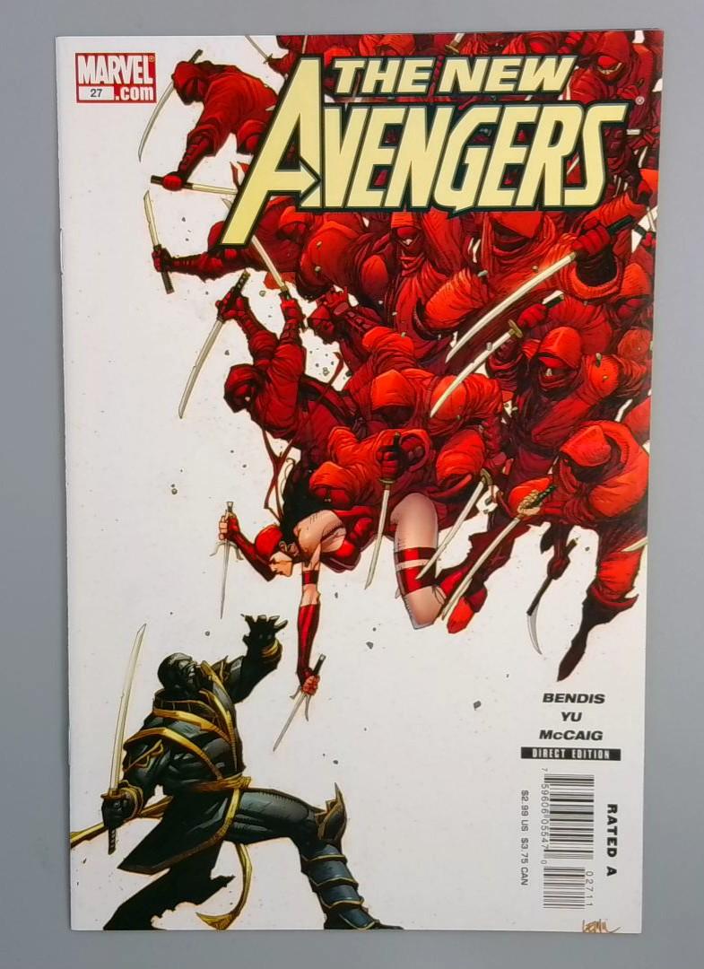 New Avengers #27 NM- 1st Clint Barton as Ronin Marvel Comics 2005 JR1