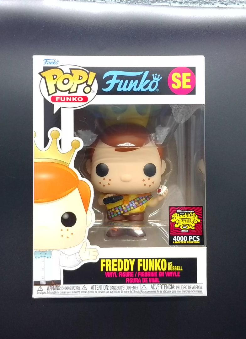 Funko Pop! Freddy Funko as Russell SE, Blacklight Battle 2022, LE 4000 Pcs