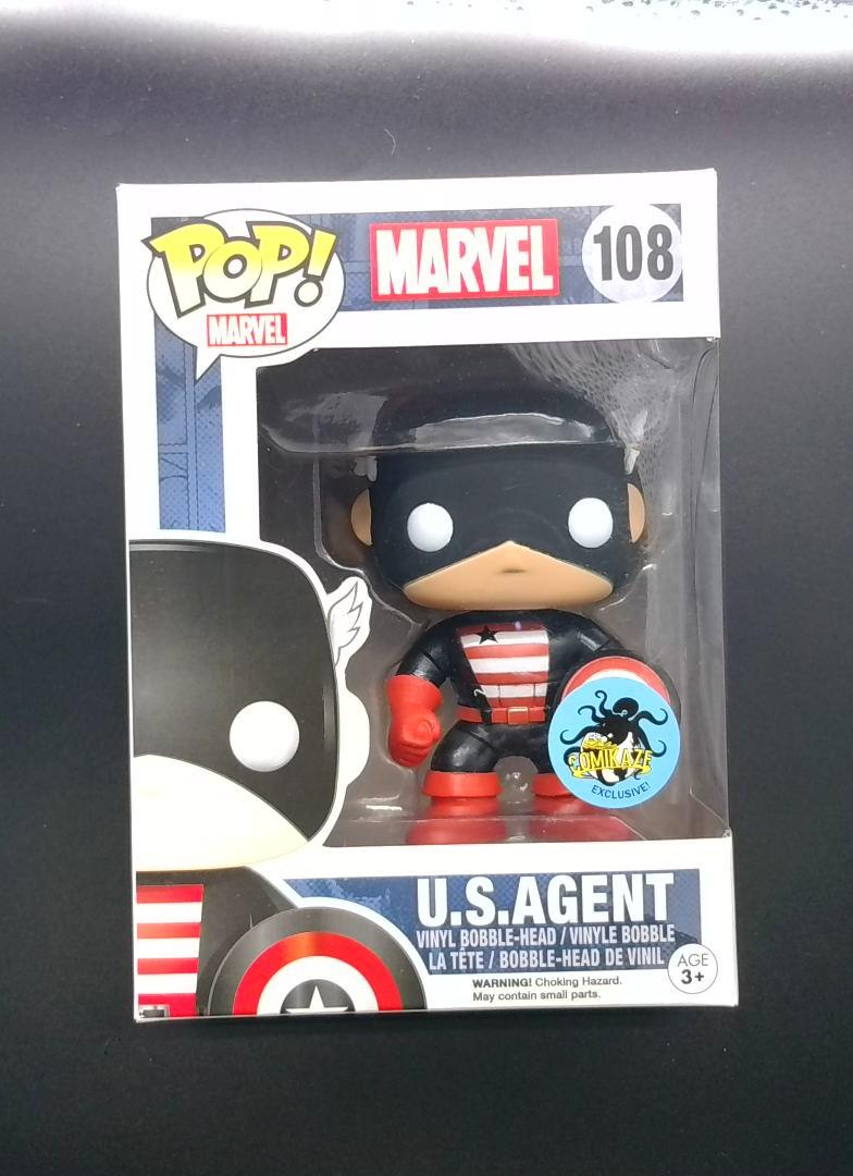 Funko Pop! U.S. Agent #108, Marvel, Comikaze Excl.