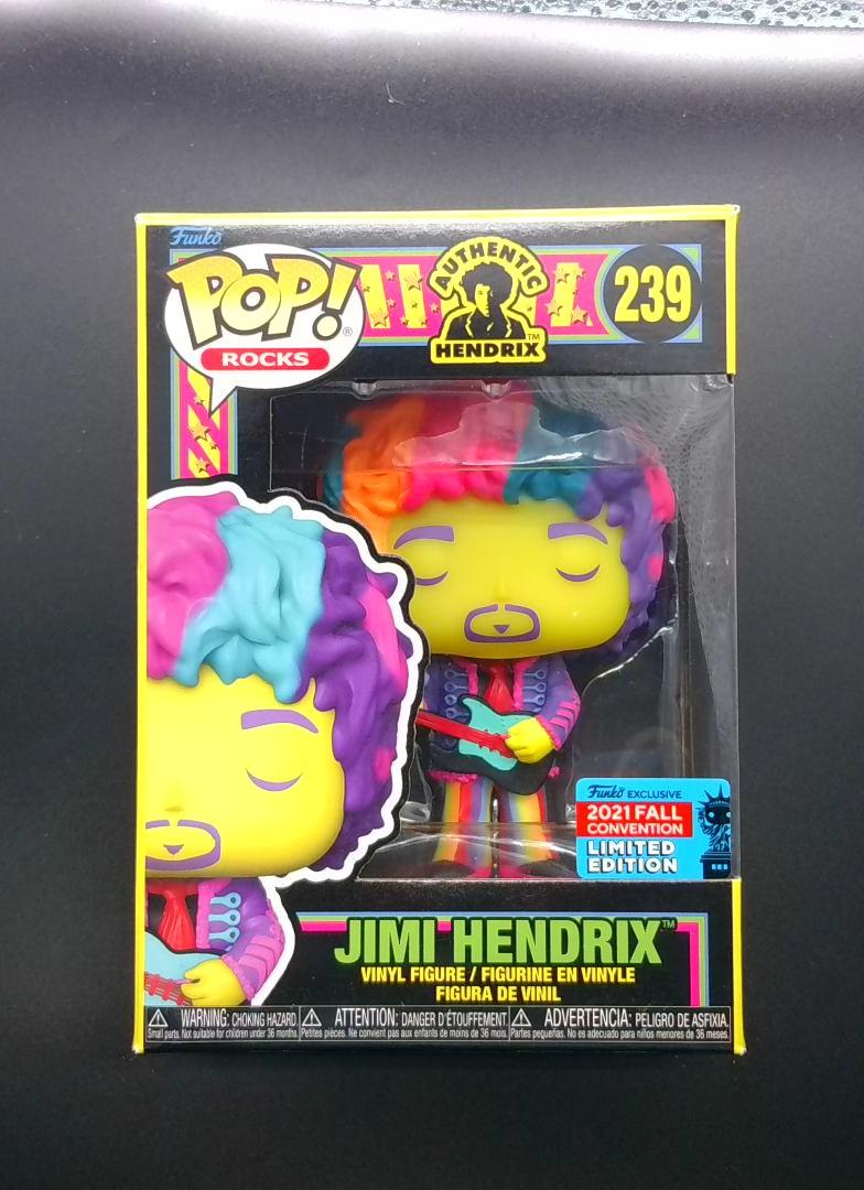 Funko Pop! Jimi Hendrix #239 Rocks, 2021 Fall Con LE