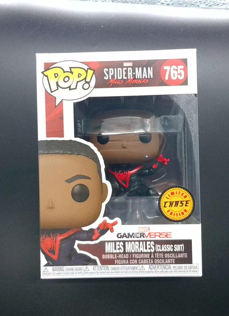 Funko Pop! Miles Morales #765 (Classic Suit), Marvel Gamerverse, LE Chase