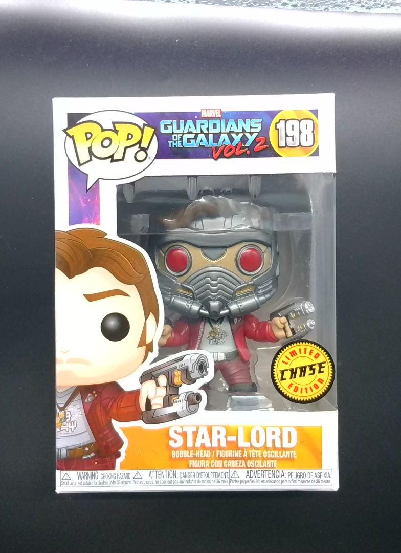 Funko Pop! Star-Lord #198 Guardians of the Galaxy Vol. 2 LE Chase