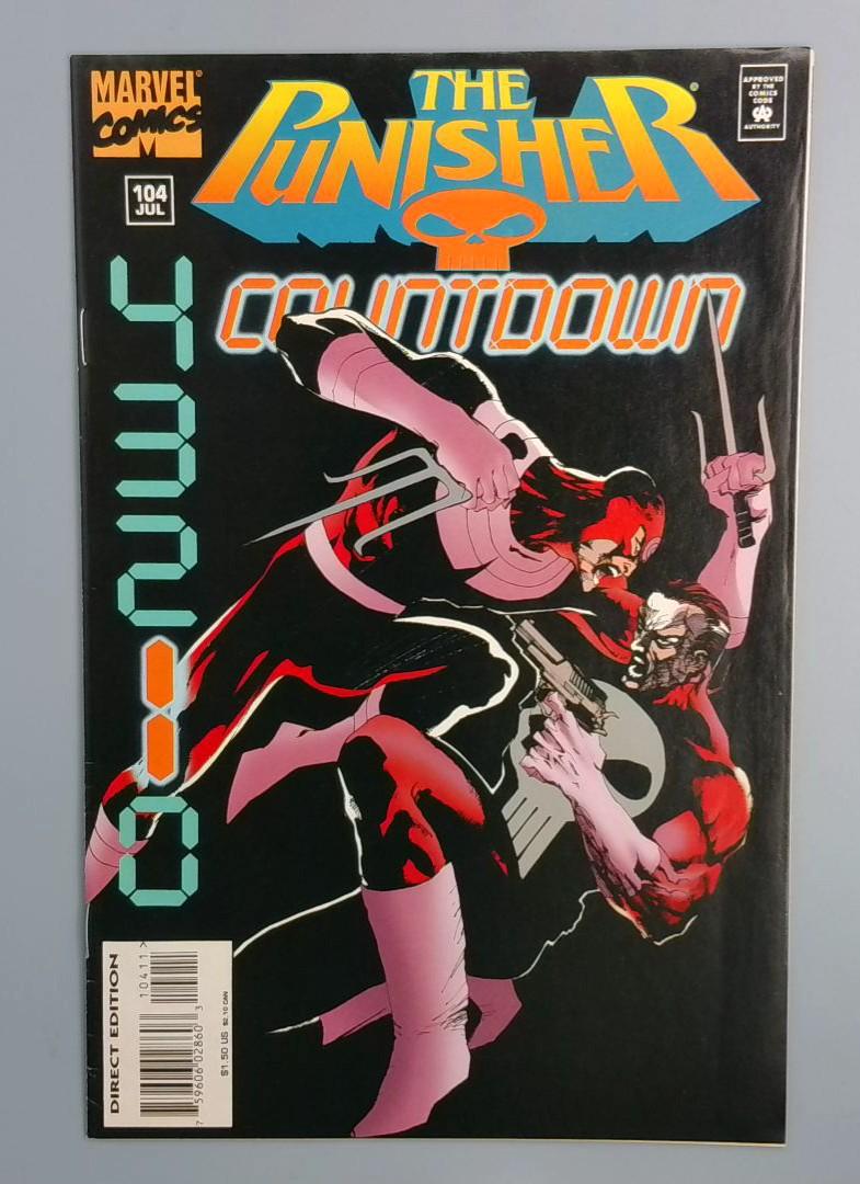 Punisher #104 Bullseye Marvel Comics, 1995 JR1
