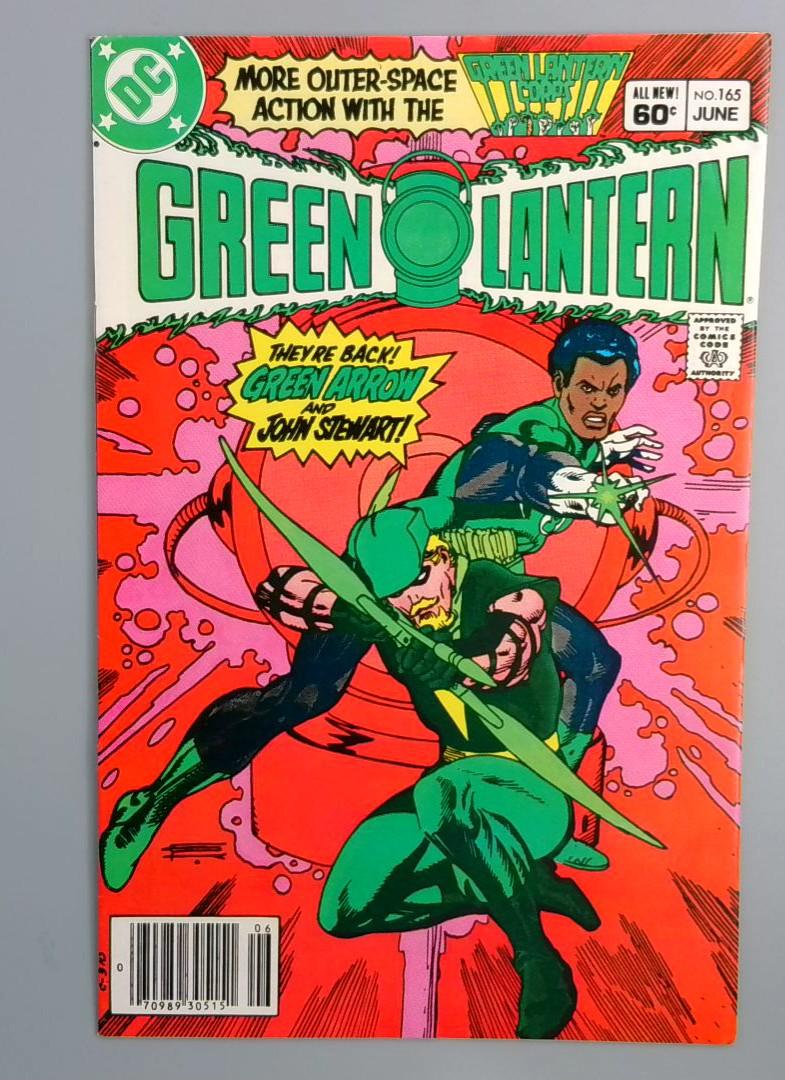 Green Lantern #165, VF Newsstand DC Comics, June 1982 JR1