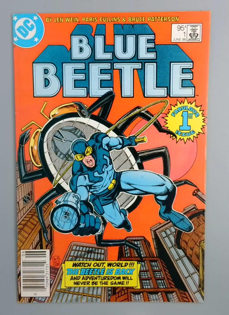 Blue Beetle #1 Canadian Newsstand Variant! DC Comics, 1986 JR1