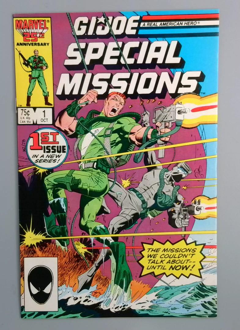G.I. Joe: Special Missions #1, Marvel Comics, 1986 JR1