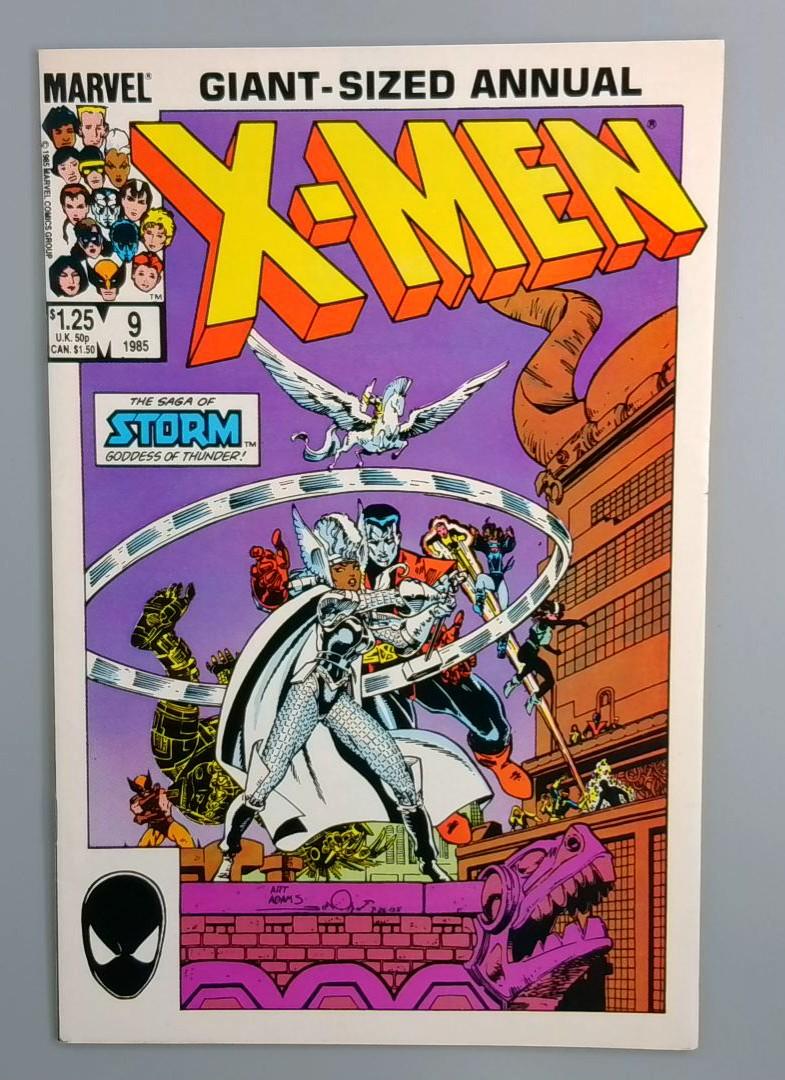 Uncanny X-Men Annual #9,VF+ Marvel, 1985 JR1
