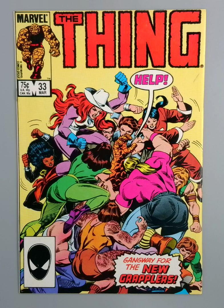 The Thing #33, NM Marvel, 1986 JR1