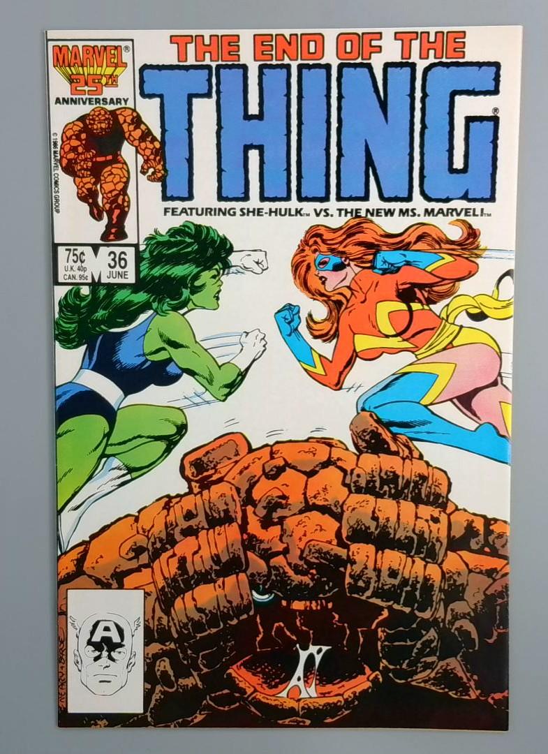 The Thing #36, NM- Last Issue Marvel Comics, June 1986 JR1