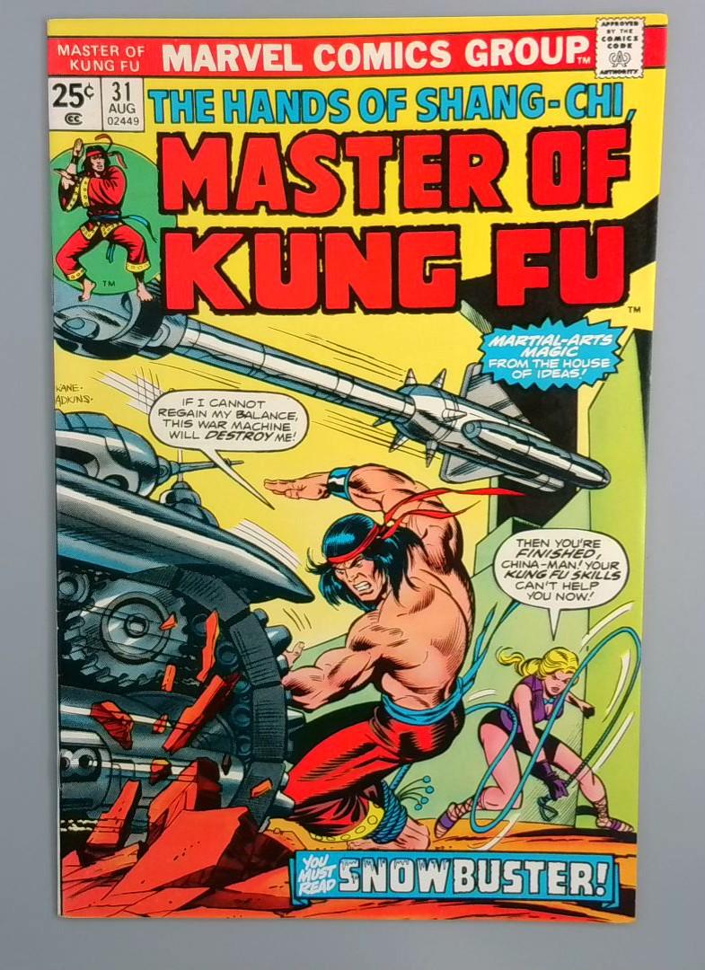 Master of Kung Fu #31, VF/NM 1st Pavane Marvel Comics, 1975 JR1