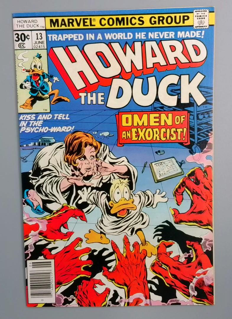 Howard the Duck #13, NM- 1st KISS in Comics, Marvel Comics 1977 JR1