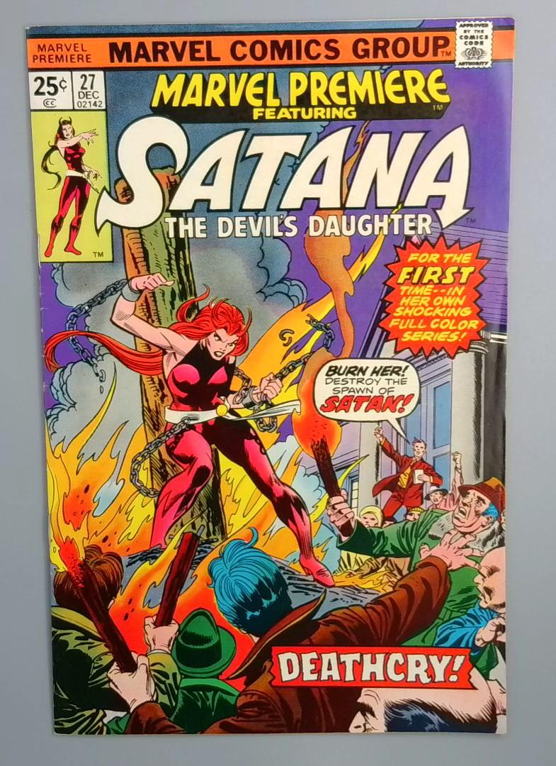 Marvel Premiere #27 FN+ Santana, Marvel Comics, Dec 1975 JR1