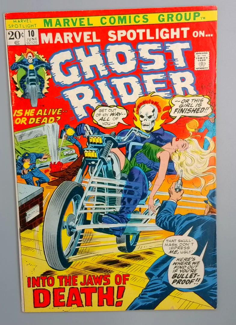 Marvel Spotlight #10 FN- 1st Witch Woman, Marvel Comics 1973 JR1